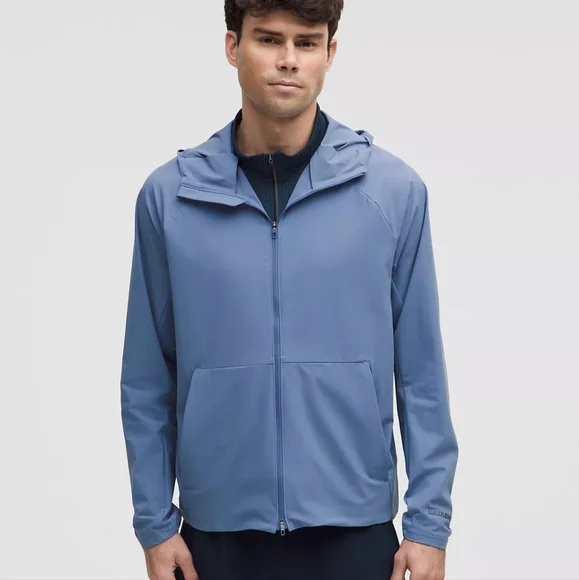 Lululemon フード付きジャケット ライトブルー Lululemon Womens
